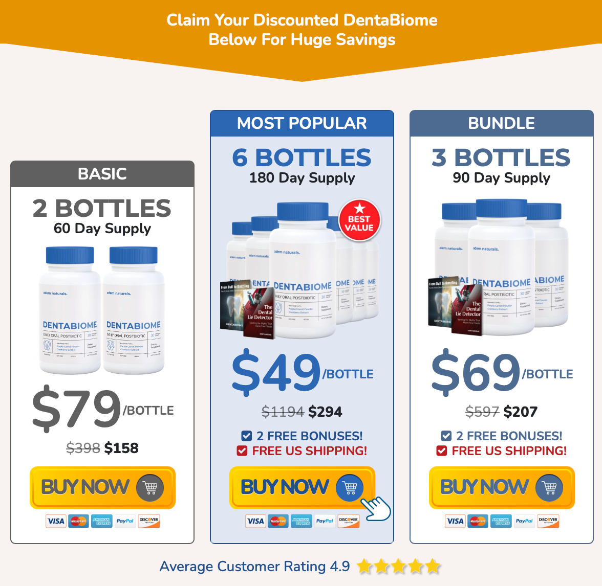 DentaBiome current offer